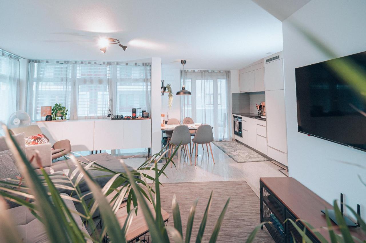 Central Apartment - Culture & Nightlife In One Visp Exteriör bild